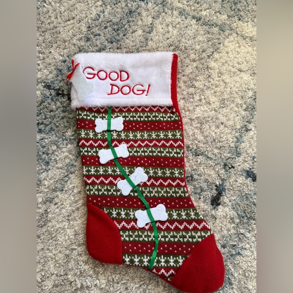 “Good Dog” Stocking